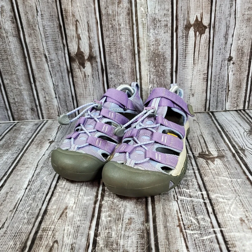 KEEN Youth Newport H2 Waterproof Sandals Light PurpleHiking Shoes 1014263 Size 3
